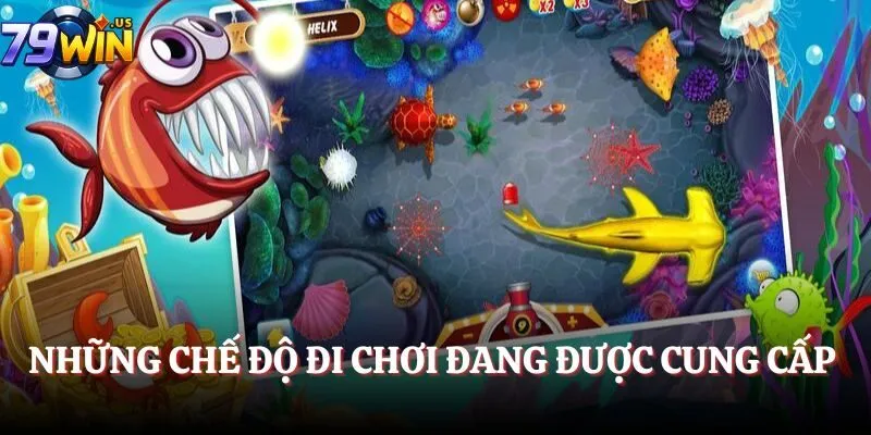 Bắn Cá VIP - Siêu Phẩm Giải Trí Ăn Khách Top 1 Việt Nam 4 Những chế độ đi chơi đang được cung cấp